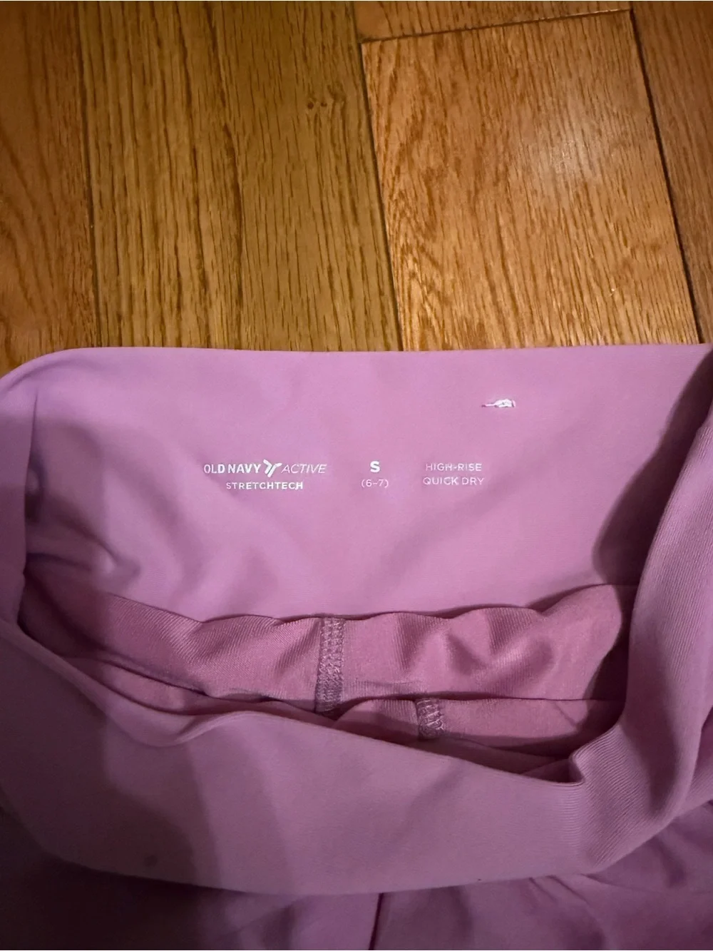 Old Navy Lavender Foldover Waist Skort Shorts